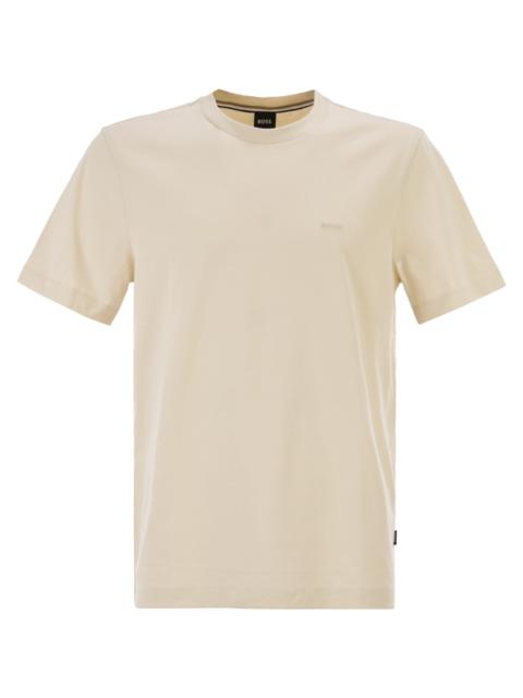 BOSS Boss Men Cotton Jersey T-Shirt With Logo