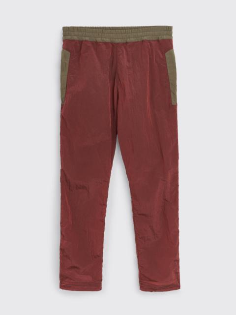 RANRA RANRA BJARKAN NYLON RIPSTOP PANTS CHOCOLATE TRUFFLE BROWN
