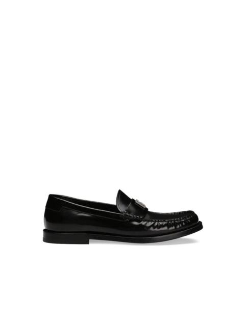 Dolce & Gabbana Dolce & Gabbana Leather Logo Loafers Women