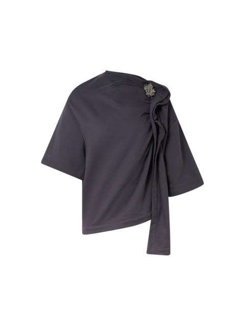 Dries Van Noten Loose Fit Short Sleeve Top