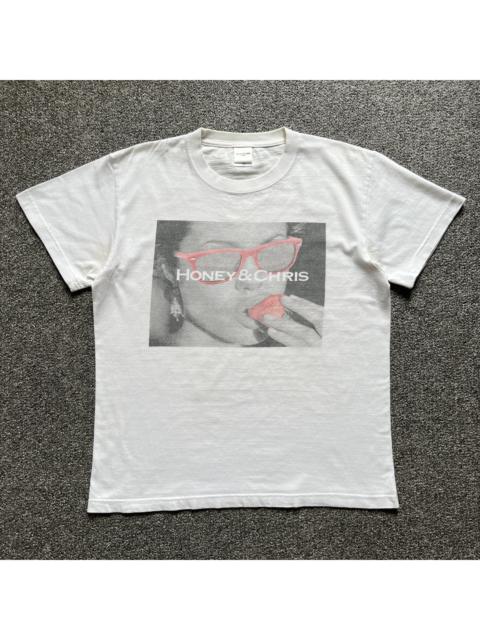 Other Designers Vintage - Vintage Honey & Chris Eyewear Ads Photo Tee