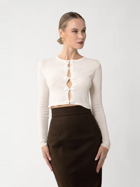 SAU LEE DOMINIC KNIT CARDIGAN