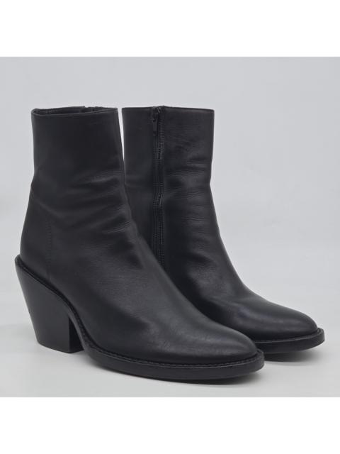 Ann Demeulemeester - Slanted Cuban Heel Ankle Boots