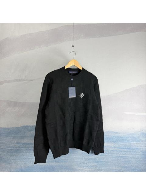 Louis Vuitton Louis Vuitton x Pharrell Black Damier Beaded Sweater