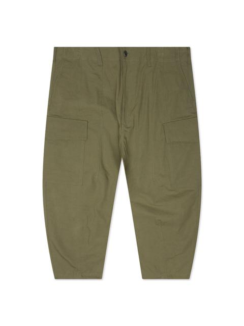 Comme des Garçons Homme COMPACT COTTON CARGO PANTS - KHAKI