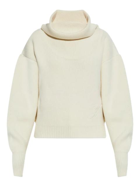 JACQUEMUS Jacquemus Women Embroidered Football Sweater