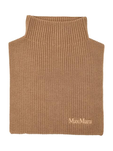 Max Mara Max Mara Orsola Wool Ribbed Neckwarmer