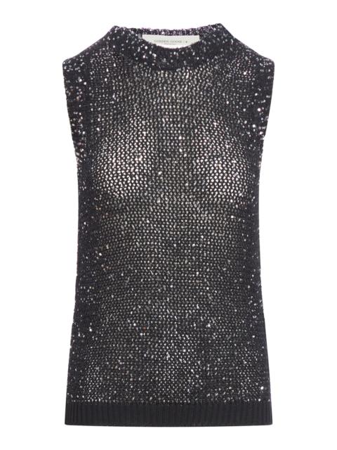 Golden Goose TOPWEAR IN WHITE POLYAMIDE