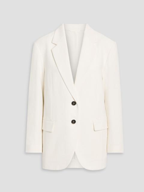 Brunello Cucinelli Cotton and linen-blend twill blazer