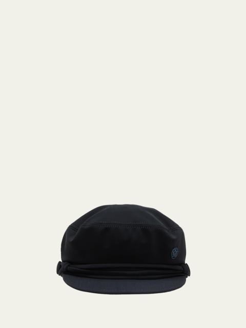 MAISON MICHEL New Abby Water-Resistant Newsboy Cap