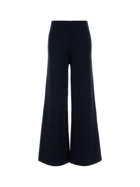 Max Mara Max Mara Women Midnight Blue Knit Strillo Wide-Leg Pant