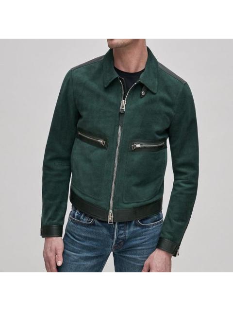 TOM FORD Tom Ford Suede Leather Jacket in Medium