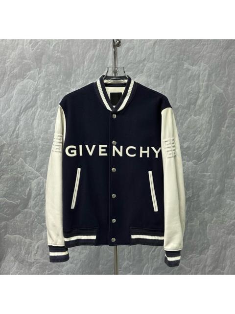 Givenchy Givenchy Logo Detailed Varsity Bomber Jacket