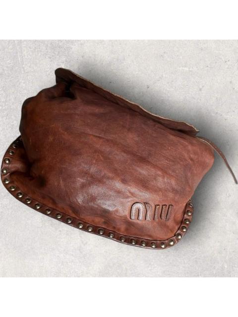 Miu Miu Miu Miu Studded Shoulder Bag