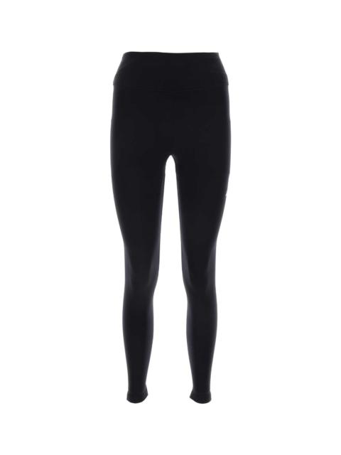 Black Stretch Nylon Leggings