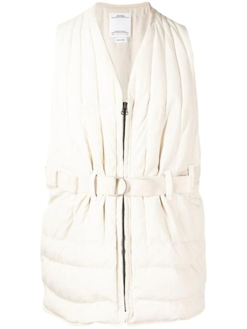 visvim belted padded gilet