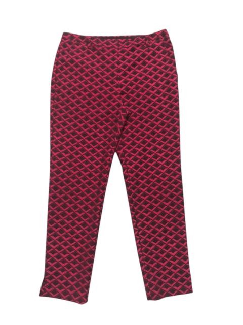 Italian Designers - Evex By Krizia Geometric Colourful Ankle Pants Women