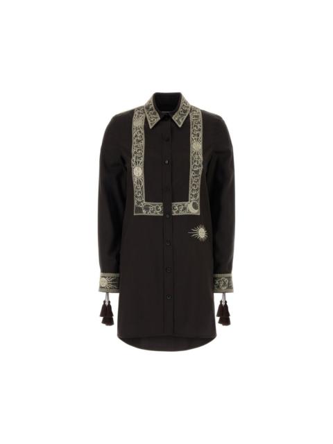 Burberry Burberry Silk Shirt Dress New & Authentic (Women's size:UK 1