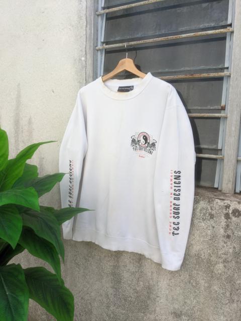 Other Designers Japanese Brand - 🔥 STEALS 🔥Distressed T&C Surf Design Tiger Spellout