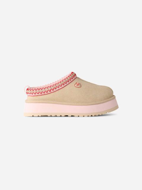 UGG ® Women's Tazz Love '26 Sheepskin Slippers in Sea Salt/Rosetta