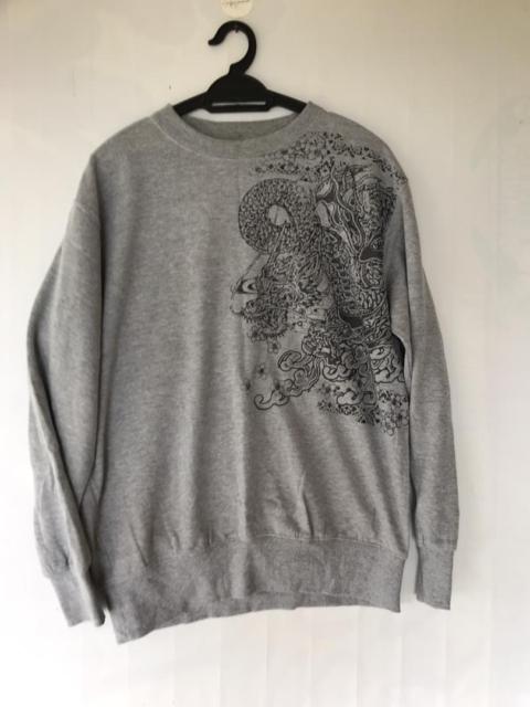Other Designers Japanese Brand - Rare vintage oblo dragon japanese traditional sweatshirt