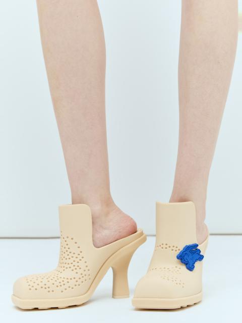 Burberry Rubber Highland Mules