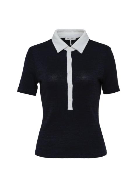 rag & bone The Knit Button Polo