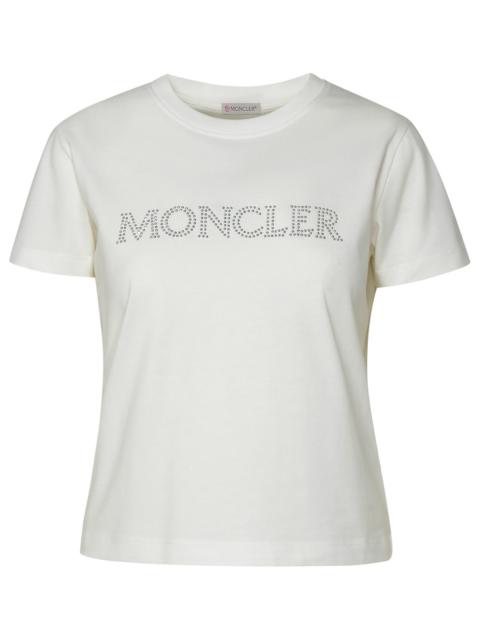 Moncler Woman T-Shirt Logo Scritta