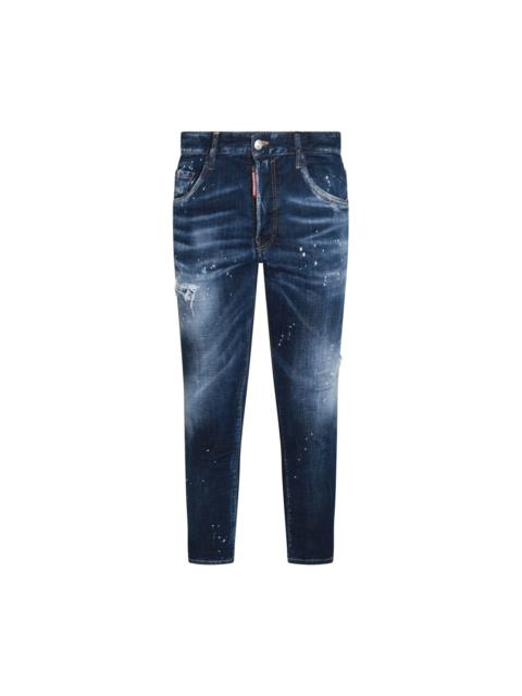 DSQUARED2 blue denim cotton jeans