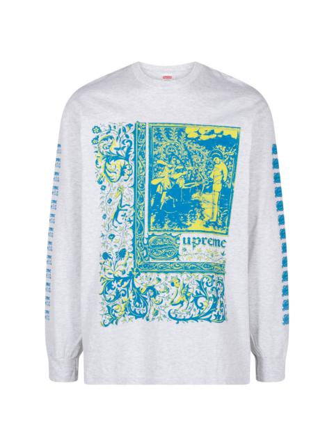 Supreme Saint Sebastian L/S Tee "Ash Grey"