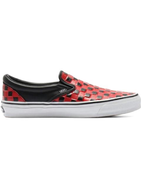 Valentino Vans Classic Slip-On 98 Vibram Checkerboard Red Black