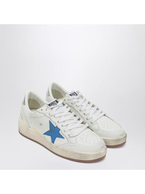 Golden Goose Sneaker Ballstar White/Blue/Silver Men
