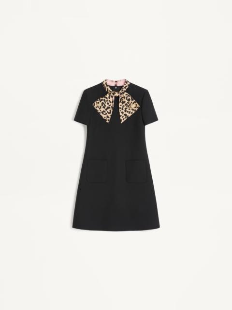CREPE COUTURE SHORT DRESS