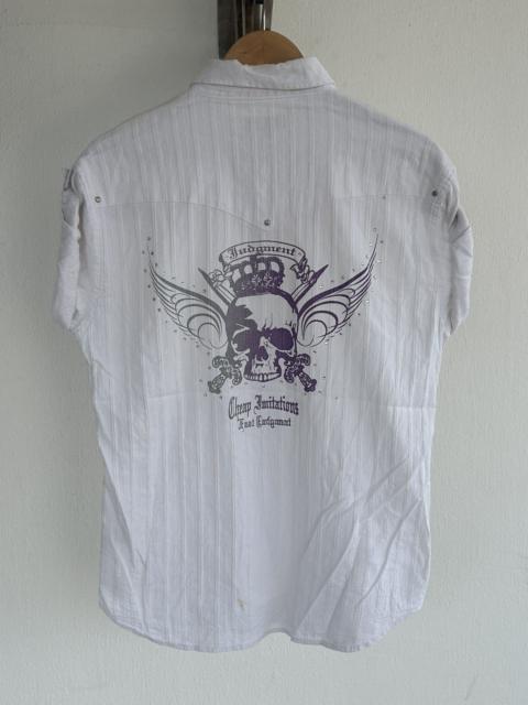 Other Designers In the attic Punk Button Up Shirt