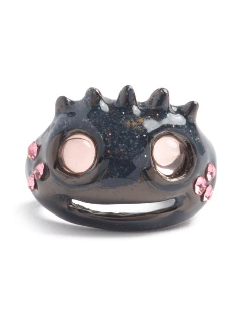 Collina Strada BLACK GLITTER LIBERTY FROG