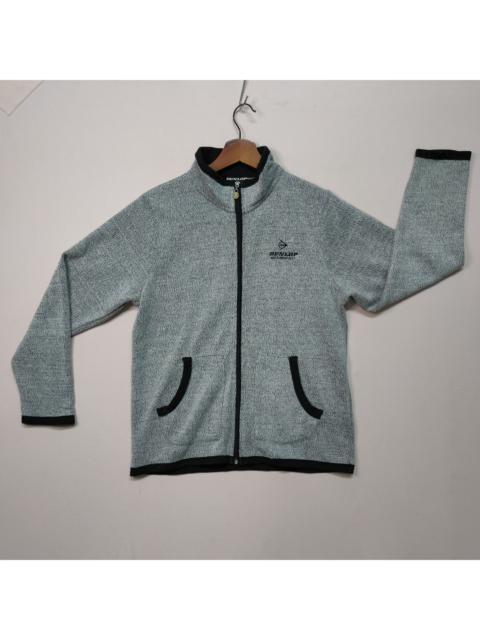 Other Designers VINTAGE DUNLOP MOTORSPORT EMBROIDENY SMALL LOGO SWEATER