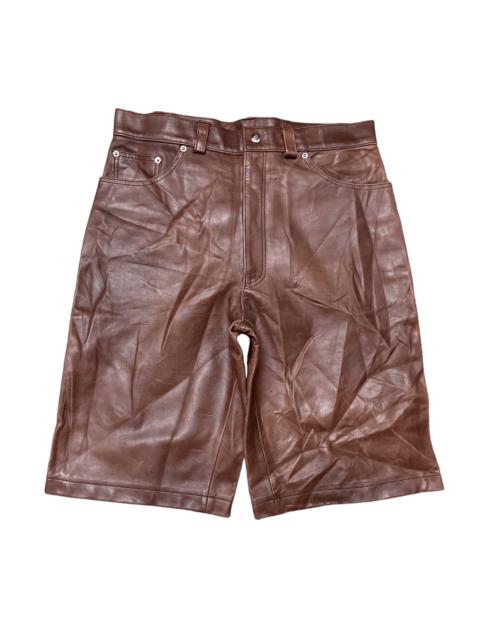 Other Designers Vintage The Real Mccoy's Leather Short Pant