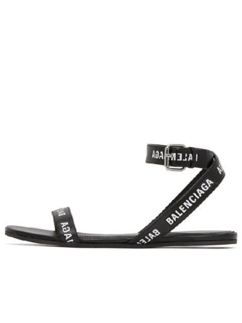 (WMNS)  Balenciaga Sports sandals 'Black White' 630038WBAE11090