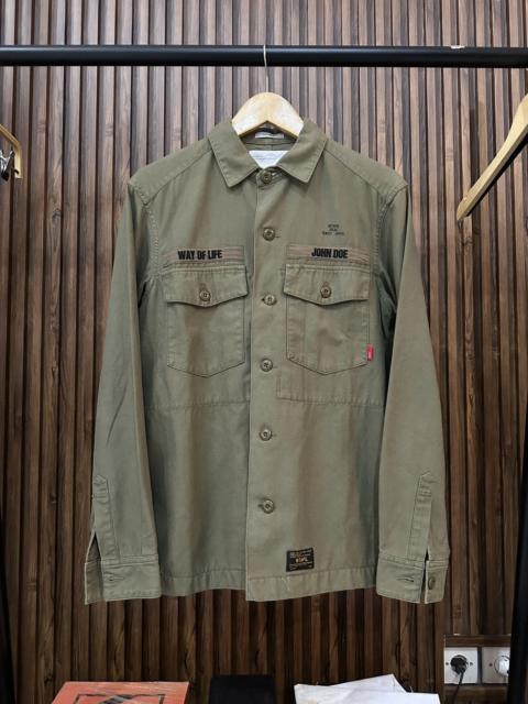 WTAPS WTAPS Buds LS Shirts Cotton Satin 2011 "Olive Drab" size 2