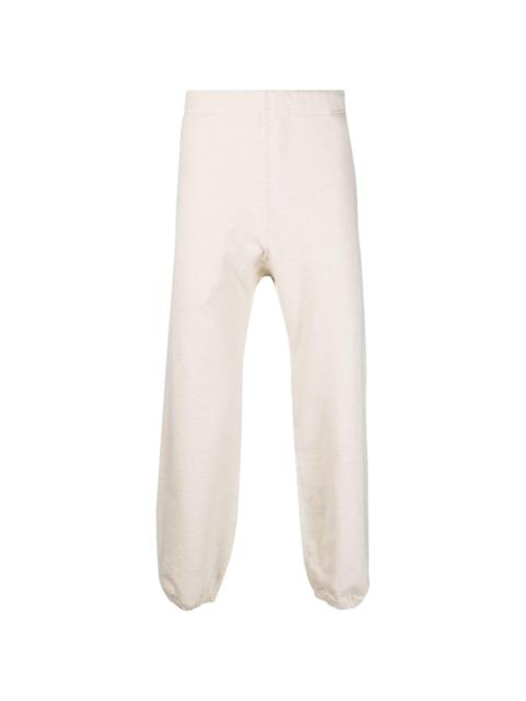 slip-on cotton track pants