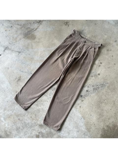 Other Designers Vintage - W27💥 Japanese Vintage Buckle Faded Trousers Casual Pants