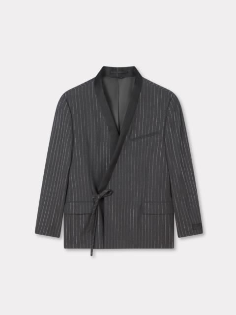 KENZO 'KENZO Stripes' double breasted kimono jacket