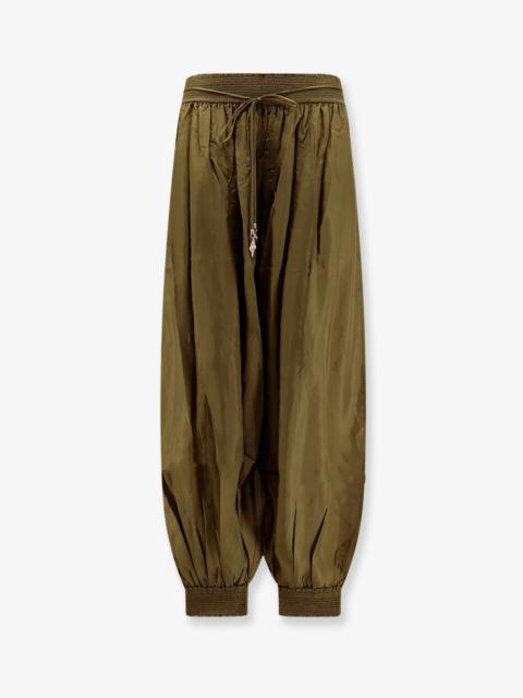 Zimmermann Zimmermann Silk Harem Pants Green Women