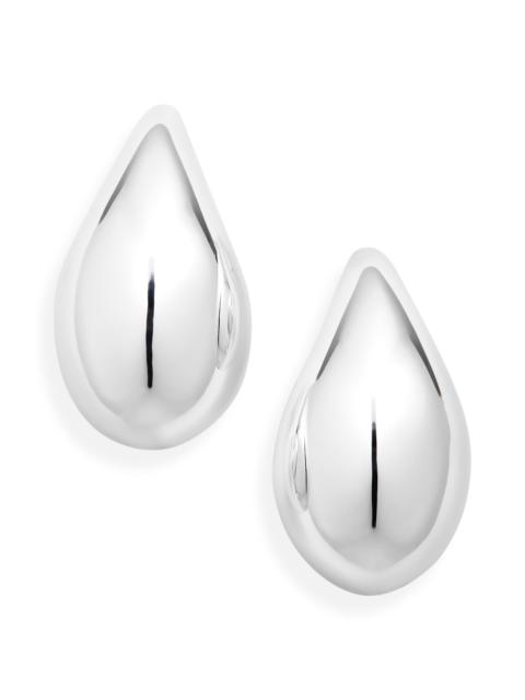 Bottega Veneta Drop Sterling Silver Stud Earrings