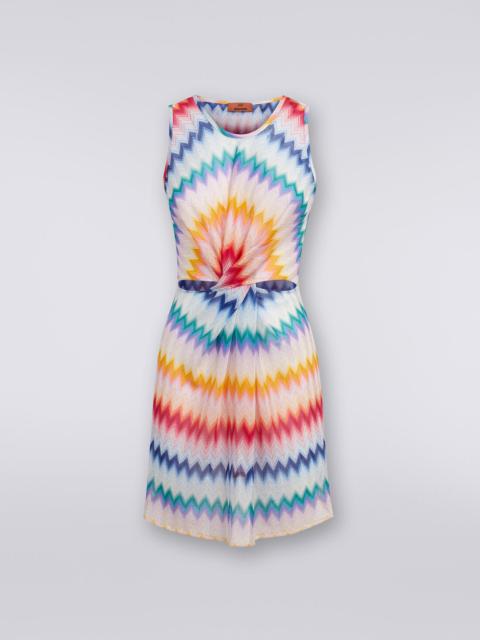 Missoni Short Cover Up Multicolor White Base