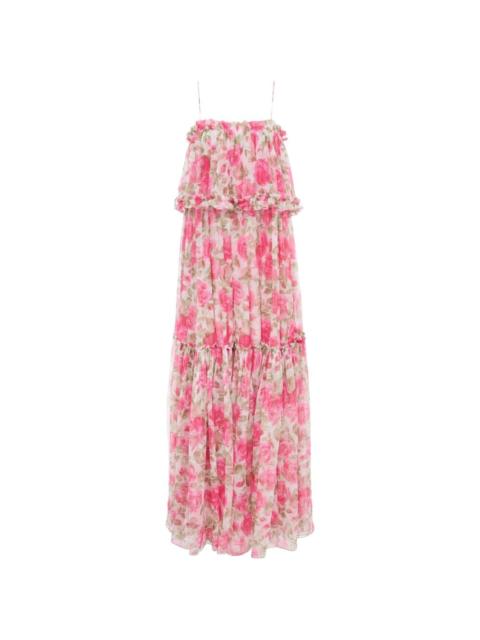 Chloé Chloé Women Printed Silk Long Dress