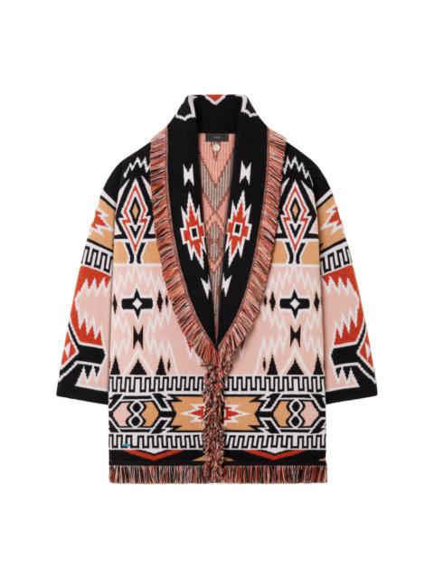 Geometric Roots cardigan