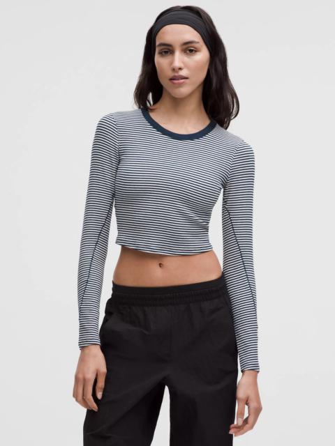 lululemon Hold Tight Straight-Hem Cropped Long-Sleeve Shirt