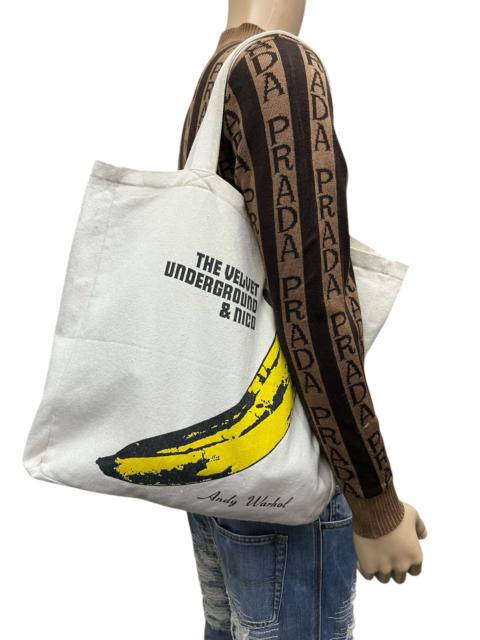 Other Designers 🍌 ANDY WARHOL ICONIC THE VELVET UNDERGROUND & NICO TOTE BAG