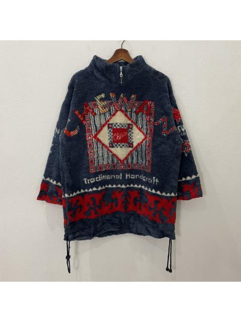 Other Designers Hype - Vintage 90s Chewan Art Fleece Jacket